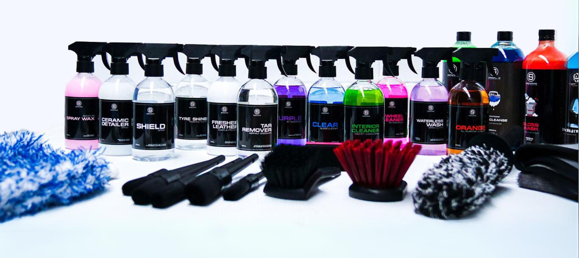 SNOW FOAM MUST HAVES